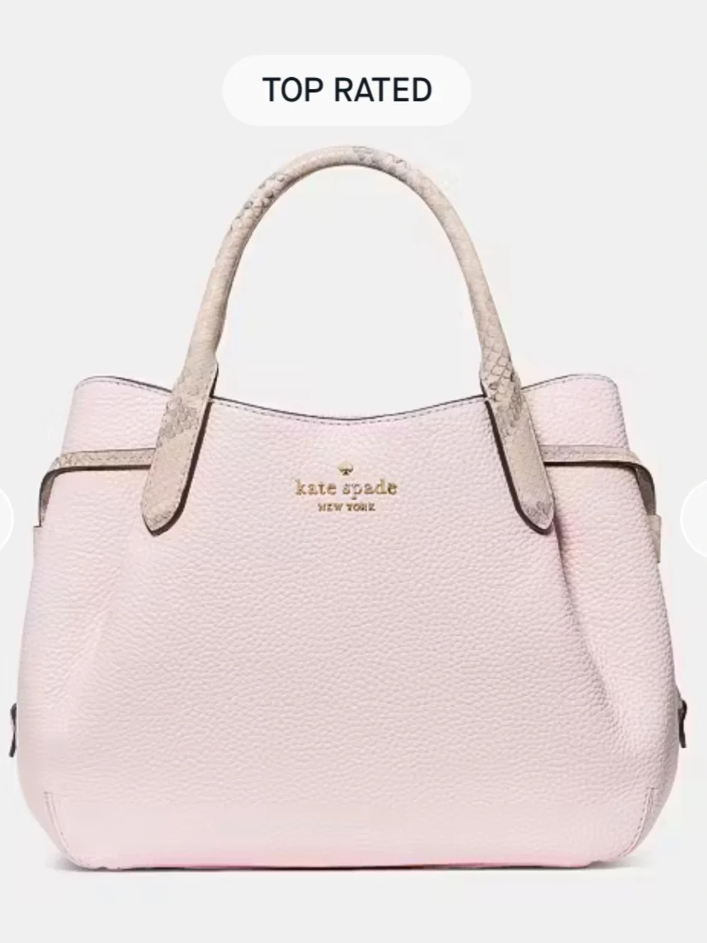 Kate Spade Dumpling Pebble and Snake Embossed Small Satchel Bag🌸